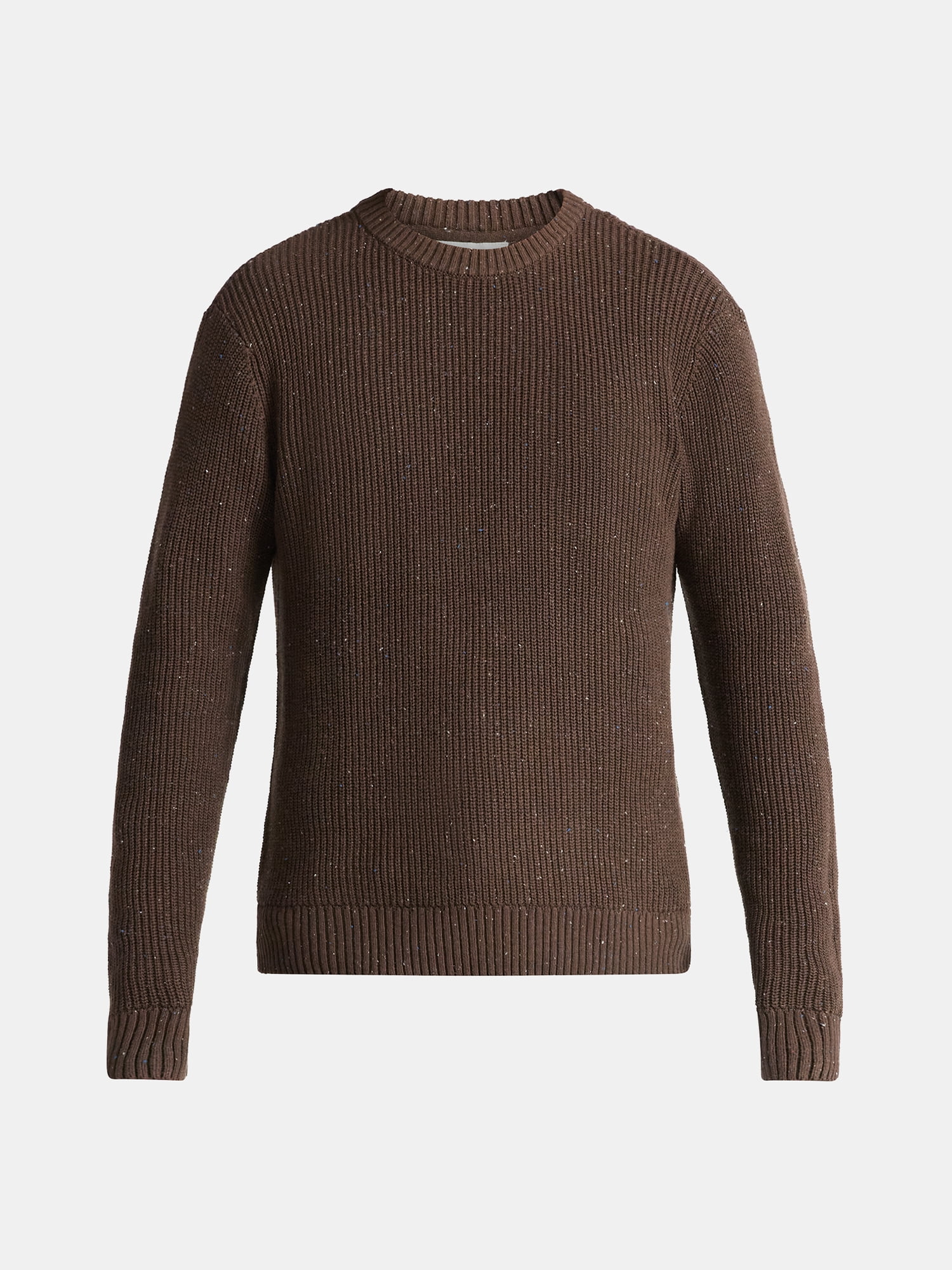 No Boundaries  Souffle Yarn Confetti Sweater with Long Sleeves, Men's Sizes XS-3XL