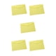 thumbnail image 2 of Tholdsy 10 paquetes/lote Portadocumentos portátil duradero para organización Almacenamiento portátil transparente Amarillo sólido 18 A4 Type2 NO2, 2 of 6