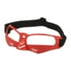 thumbnail image 1 of Marco de gafas deportivas, marco de vasos, hombres para hombres, marco de gafas para entrenamiento de baloncesto de fútbol actividades deportivas al Rojo, 1 of 8
