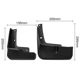 thumbnail image 5 of Guardabarros de coche para Xpander 2017-2020 Guardabarros Guardabarros Accesorios de coche, 5 of 5