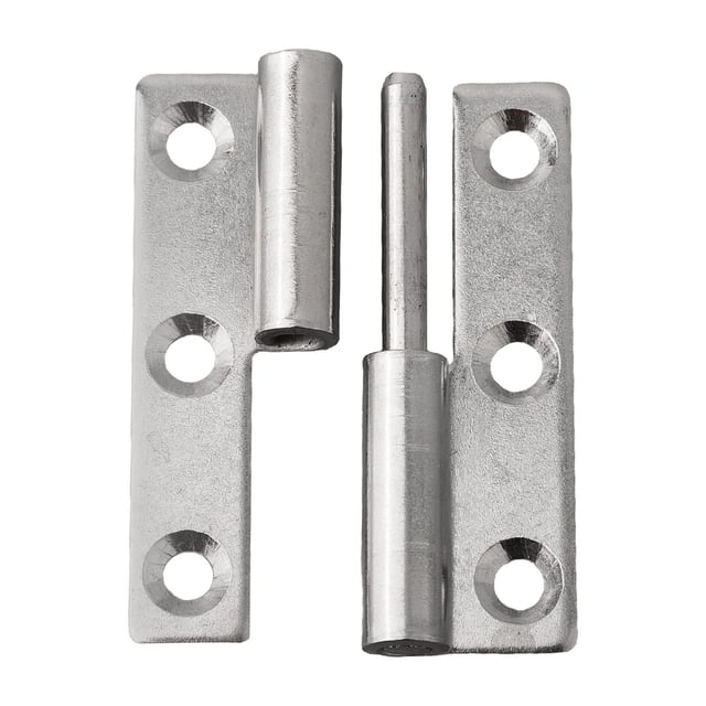 Lift Off Hinges Small Slip Joint Stainless Flag Hinge-Lift Off Left Handed