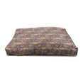 thumbnail image 4 of Japanese Pet House, Traditional Antique Motifs Eastern Exotic Pattern Accents Vintage Oriental, Outdoor & Indoor Portable Dog Kennel with Pillow and Cover, 5 Sizes, Multicolor, by Ambesonne, 4 of 5
