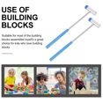 thumbnail image 3 of Weiweiguan 2pcs Blocks Assembly Hammers Kids Hammer Toys Block Assembly Toy Accessory, 3 of 7