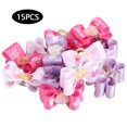 thumbnail image 3 of Arcs de Poils d'Animaux, Arcs de Poils de Chat, 15Pcs Matériel de Polyester de Qualité de Couleurs Multiples, pour la Maison de Fête de Chat d'Animal de Compagnie Petit Chien, 3 of 8
