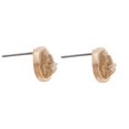 thumbnail image 6 of Humble Chic Simulated Druzy Studs - 10mm Dainty Stud Earrings, 10mm Quartzite, 6 of 6