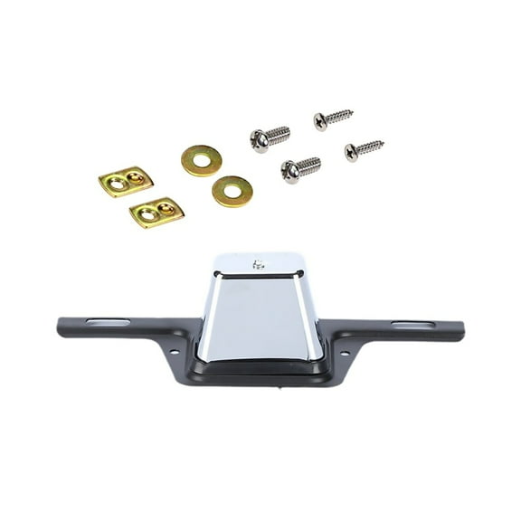 Versatile Black White LED License Plate Light for Trailer/Truck/ATV/UTV/RV 10-30V, Hassle-Free Install