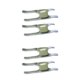 thumbnail image 3 of Naiovety 2 piezas de rodilleras flexibles para jardinería, cojines impermeables cómodos, protector de rodillera antideslizante, suministros Verde 2Conjunto, 3 of 6