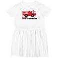 thumbnail image 3 of Inktastic I Heart Firetrucks Girls Toddler Dress, 3 of 5
