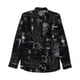 thumbnail image 1 of Camisa con botones Blueprint de Star Wars para hombre, negro, extragrande Star Wars Botones al frente, 1 of 2
