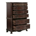 thumbnail image 4 of Home Elegance 2243-9 59 x 19 x 41.75 in. Deryn Park Chest - Cherry, 4 of 7