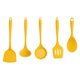 thumbnail image 1 of JM Juego de utensilios de cocina de Gel de sílice, 5 uds., utensilios de cocina antiadherentes, pala resistente al calor, cuchara de arroz, juego de electrodomésticos de cocina JM, 1 of 4