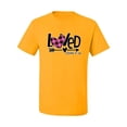 thumbnail image 2 of Wild Bobby, Loved John 3:16 Inspirational/Christian Men Graphic Tee, Gold, Medium, 2 of 6