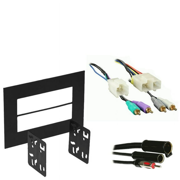 Fits Infiniti J30 1993-1997 Double DIN Stereo Harness Radio Install Dash Kit