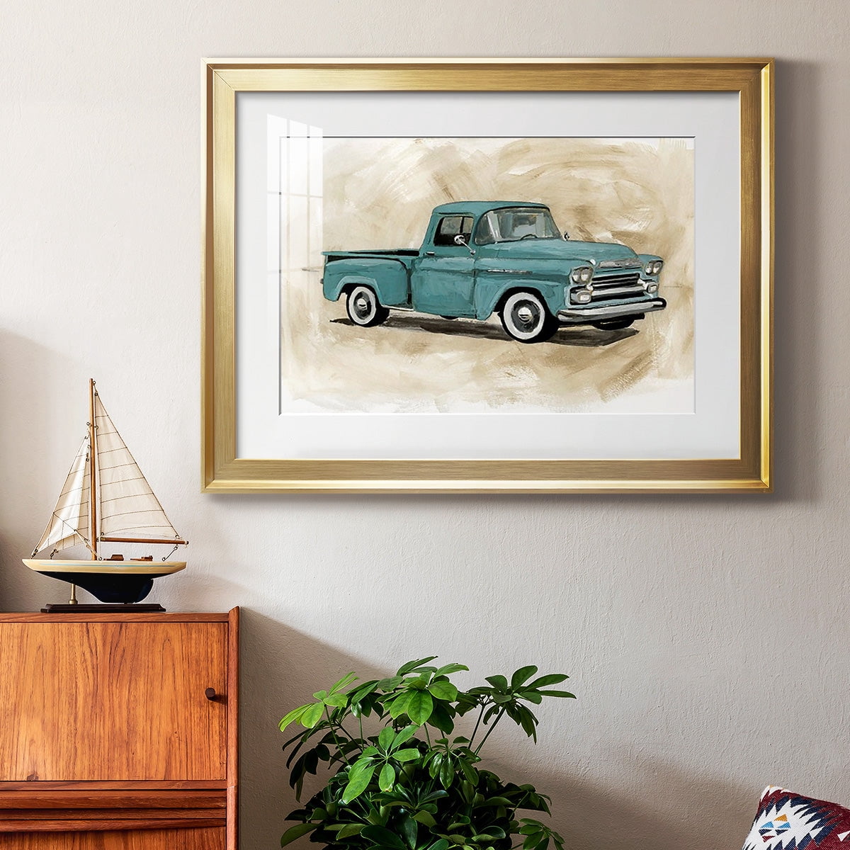 Pickup III Premium Framed Print - Ready to Hang