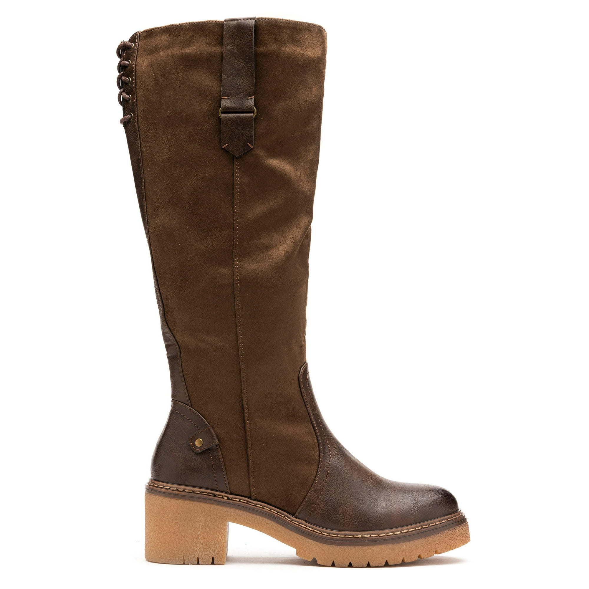 Bota Casual Mujer Gabi Café Moro 35