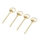 thumbnail image 4 of Pendientes de bola redonda Hugo para mujer plateados Joyería de Navidad, 4 of 10