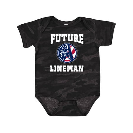 

Inktastic Future Lineman Gift Baby Boy Bodysuit