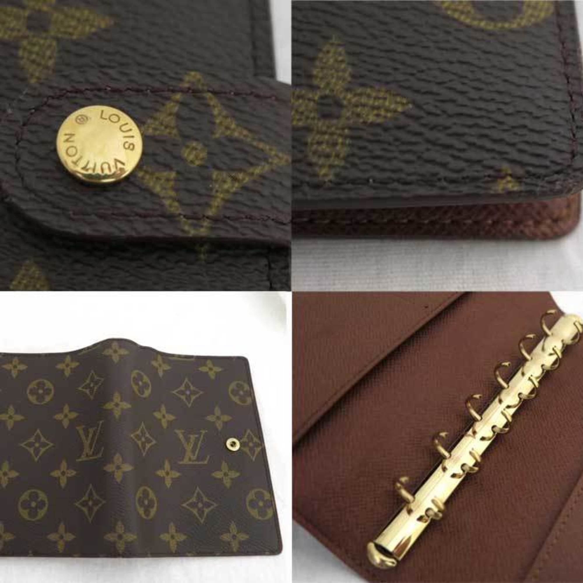 LOUIS VUITTON LOUIS VUITTON Agenda PM Notebook cover R20005 Monogram canvas  Brown Used unisex R20005｜Product Code：2118800022448｜BRAND OFF Online Store