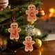 thumbnail image 3 of Adornos de jengibre con iniciales del alfabeto Monograma de jengibre Adorno colgante para el árbol de Navidad con la letra del apellido Decoración para el árbol de Navidad, 3 of 7