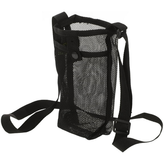 Worgeous Sling Bag Mesh Design Crossbody Water Bottle Holders 1Pcs For Travel Hiking Cycling Gym