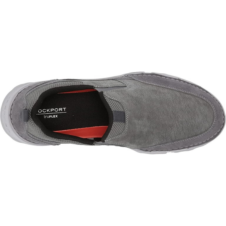 Rockport Men\'s Dark Gray Leather Slip-Ons Rockport Edge Hill II Slip-On (Men) | Nordstrom main image 4