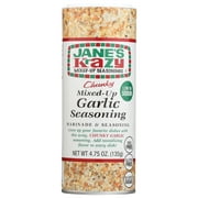 JaneS Krazy Seasonings Mixedup Chunky Garlic Seasoning , 4.75 Oz