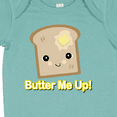 thumbnail image 4 of Inktastic Butter Me Up Toast Boys or Girls Baby Bodysuit, 4 of 5
