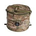 thumbnail image 2 of Bolsa de basura plegable para acampar con cierre de clavos, organizador y reciclable. camuflaje verde, 2 of 9