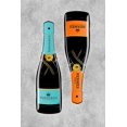 thumbnail image 2 of Pavlova, Martina 17x24 White Modern Wood Framed Museum Art Print Titled - Champagne I, 2 of 4