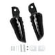thumbnail image 4 of 2 piezas de estriberas plegables para motocicleta, universales, plegables Negro, 4 of 9