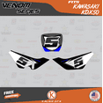 thumbnail image 3 of Kalair GFX Graphics Kit for Kawasaki KDX50 (All Years) Venom Series, 3 of 5