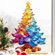 thumbnail image 4 of Adornos navideños, adornos navideños, regalos navideños 2DChorsmas, pegatinas de cristal para árbol de Navidad, pegatinas decorativas para cristal., 4 of 6