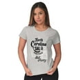 thumbnail image 4 of North Carolina Outer Banks Souvenir Womens Slim Fit Graphic Tee Brisco Brands S, 4 of 5