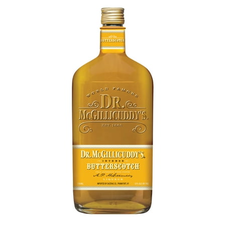 Dr. McGillicuddy’s Butterscotch Liqueur, 750ml Liquor, 21% Alcohol