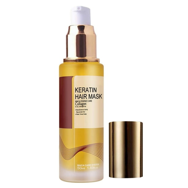 Colágeno Cabello Acondicionamiento Profundo Todo Tipo de Cabello Aceite de Argán Cabello Para Cabello Seco Dañado 50ml