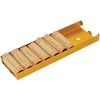 Orange Aluminum Quarter Coin Roll Storage Tray, Heavy-duty