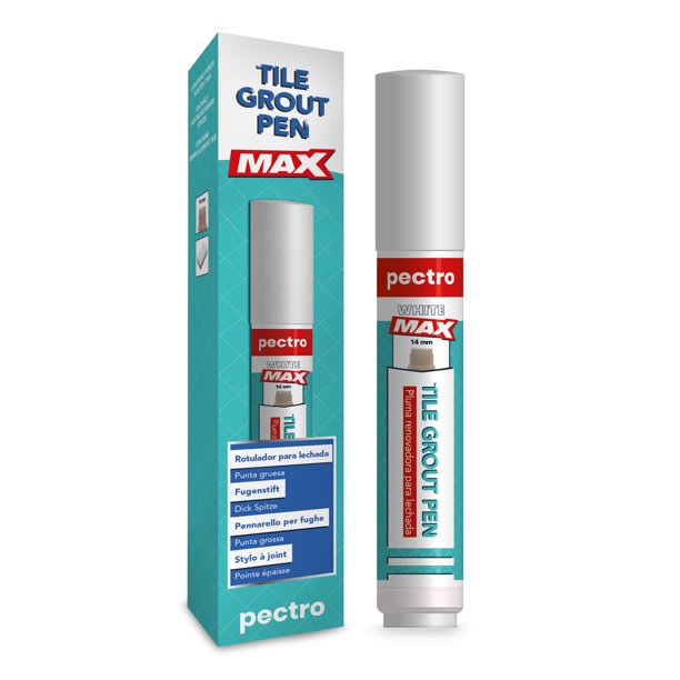 Thick Nib Tile Grout Pen White PECTRO 1 Extra Nib Grout Paint Pen