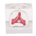 thumbnail image 3 of Acrílico G1 / 4 Medidor de Flujo de Refrigeración Por Agua de Computadora de Forma Cuadrada Roscada 2 Vías Macarena Medidor de flujo acrílico, 3 of 7