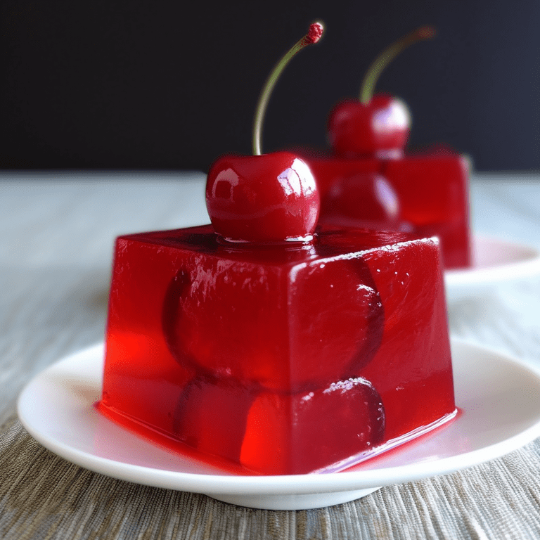 Cherry Halal Gelatin Dessert Jell-O 3.oz each - Pack of 6 - جيليه