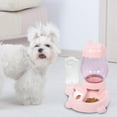 thumbnail image 2 of FLAMEEN 2 In 1 PP Pet Large Compacity Auto Food Feeder Drinking Fountain Supply For Dog Cat,Pet Auto Feeder,Cat Auto Feeder, 2 of 8