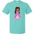 thumbnail image 3 of Inktastic African American Princess In Pink Dress T-Shirt, 3 of 5