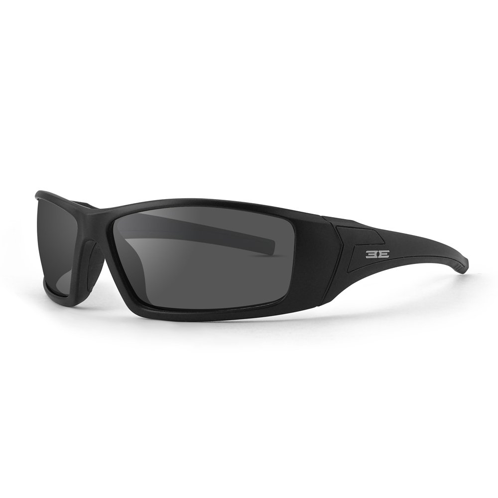 Epoch Eyewear EPOCH 3 Photochromic Motorcycle Sunglasses Black Frames Clear to Smoke lens - image 2 of 6