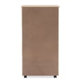 thumbnail image 5 of Linon Cary 8-Drawer Rolling Storage Cart, Natural, 5 of 23