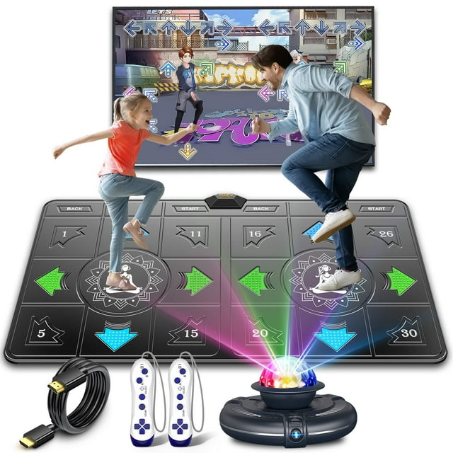 Alfombra de baile FWFX para niños y adultos con cámara HD inalámbrica