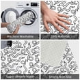 thumbnail image 3 of Sikiie Hand Drawn Snake Print Flannel Anti-slip Floor Mat 16x24in, Thickened Dustproof Entrance Door Mat Floor Mat for Kitchen, Bathroom, Laundry Room, 3 of 7
