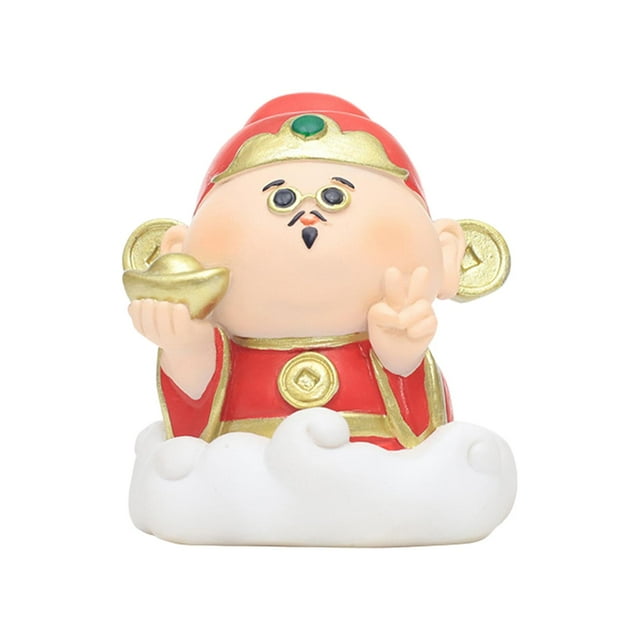Figurines Statue Décoration Mini Sculptures Cadeaux Miniature Fengshui Collection Style D
