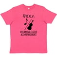 thumbnail image 3 of Inktastic Viola Music Gift Funny Violist Joke Youth T-Shirt, 3 of 5