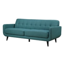 Picket House Furnishings Hailey Low Arms Sofa in Teal