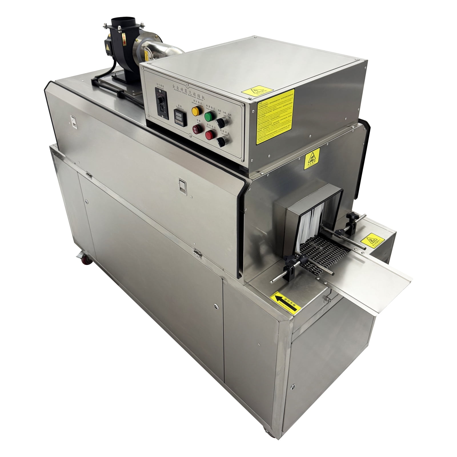 Steam Label Shrink Machine Automatic Label Heat Shrink Machine Bottle Sleeve Labeling Machine with Steam Generator  220V