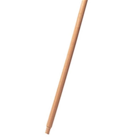 Rubbermaid Commercial 60 in. Wood Threaded-Tip Broom & Sweep Handle, Natural